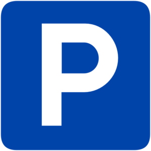 Immagine del simbolo del parcheggio